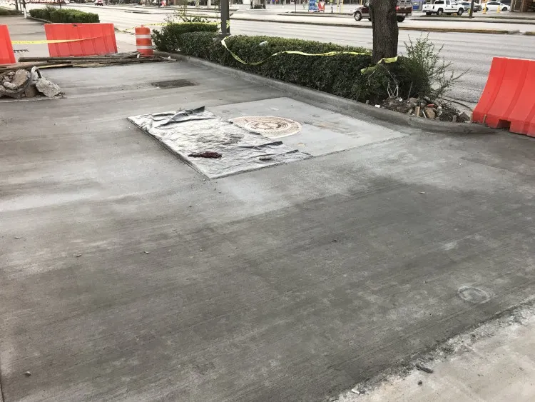 Precast Manhole Lid for 72" Manhole Placed in Pavement | Danby, LLC.