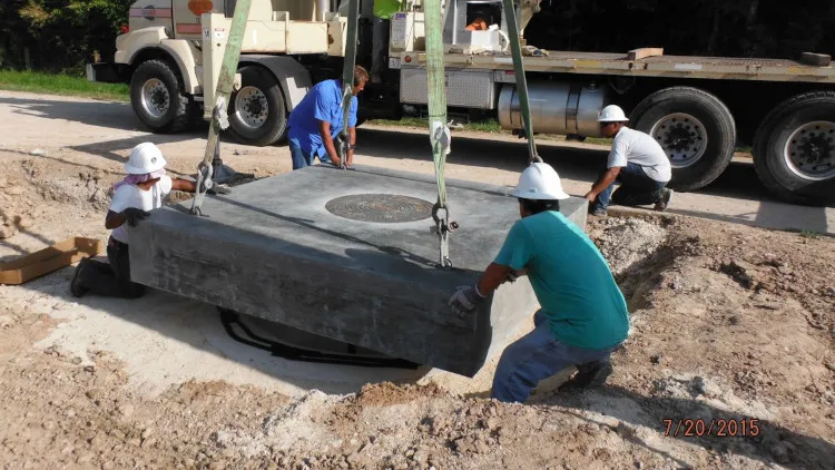 Precast Manhole Lid for 72" Manhole | Danby, LLC.