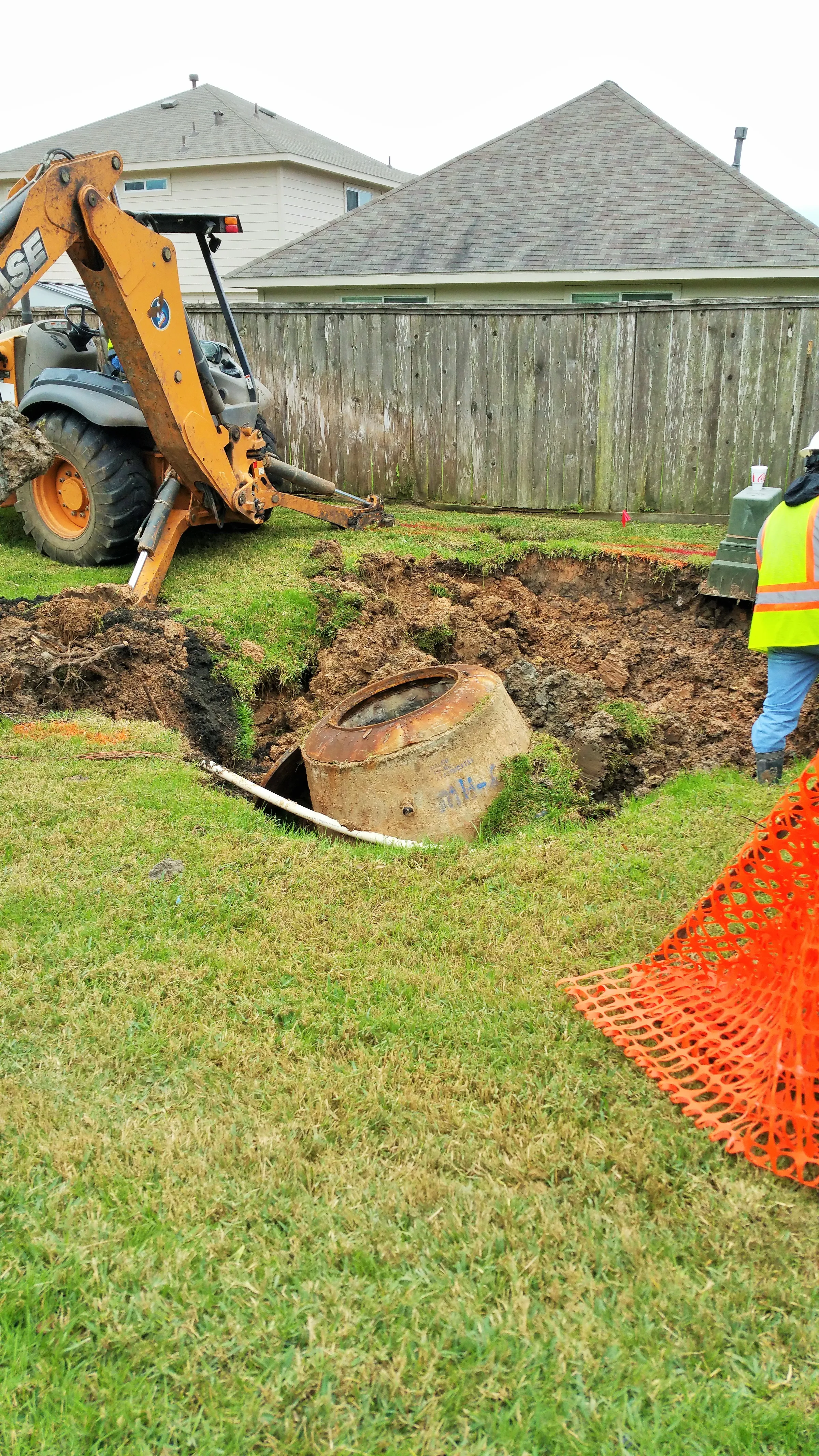 60" Manhole Replacement | Danby PVC Lining