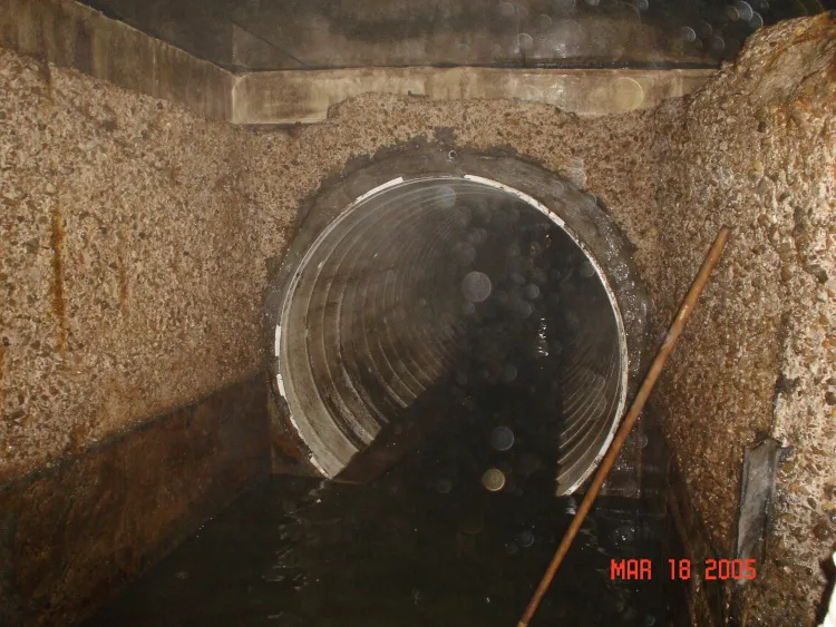72 Inch Line At J.B. 39+87 1