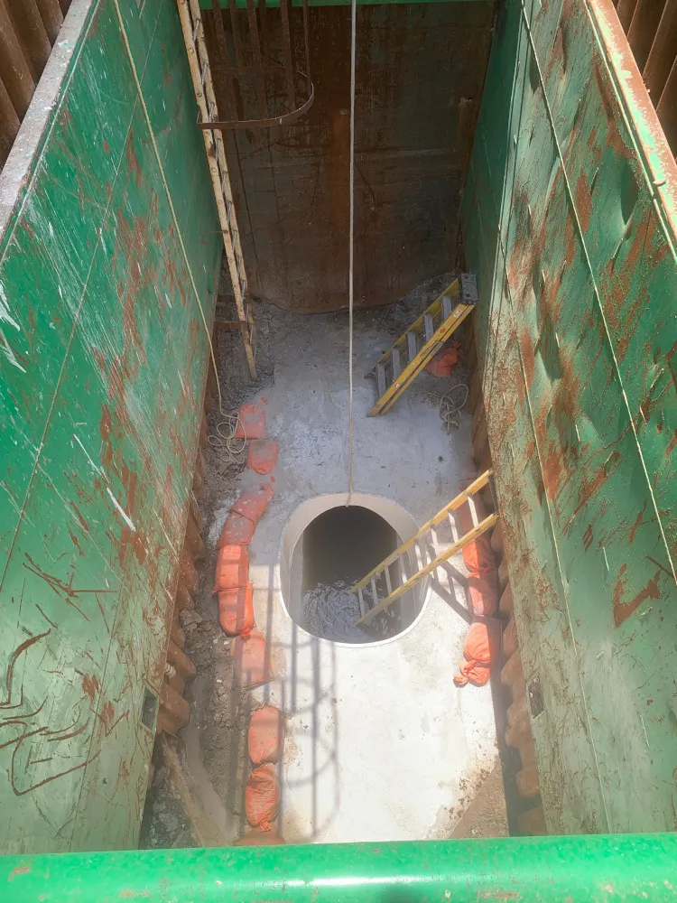 54-Inch Sanitary Sewer Rehabilitation at University & Main – photo 8