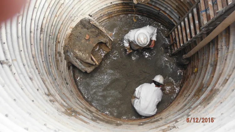 Emergency 72" Manhole Replacement – photo 2