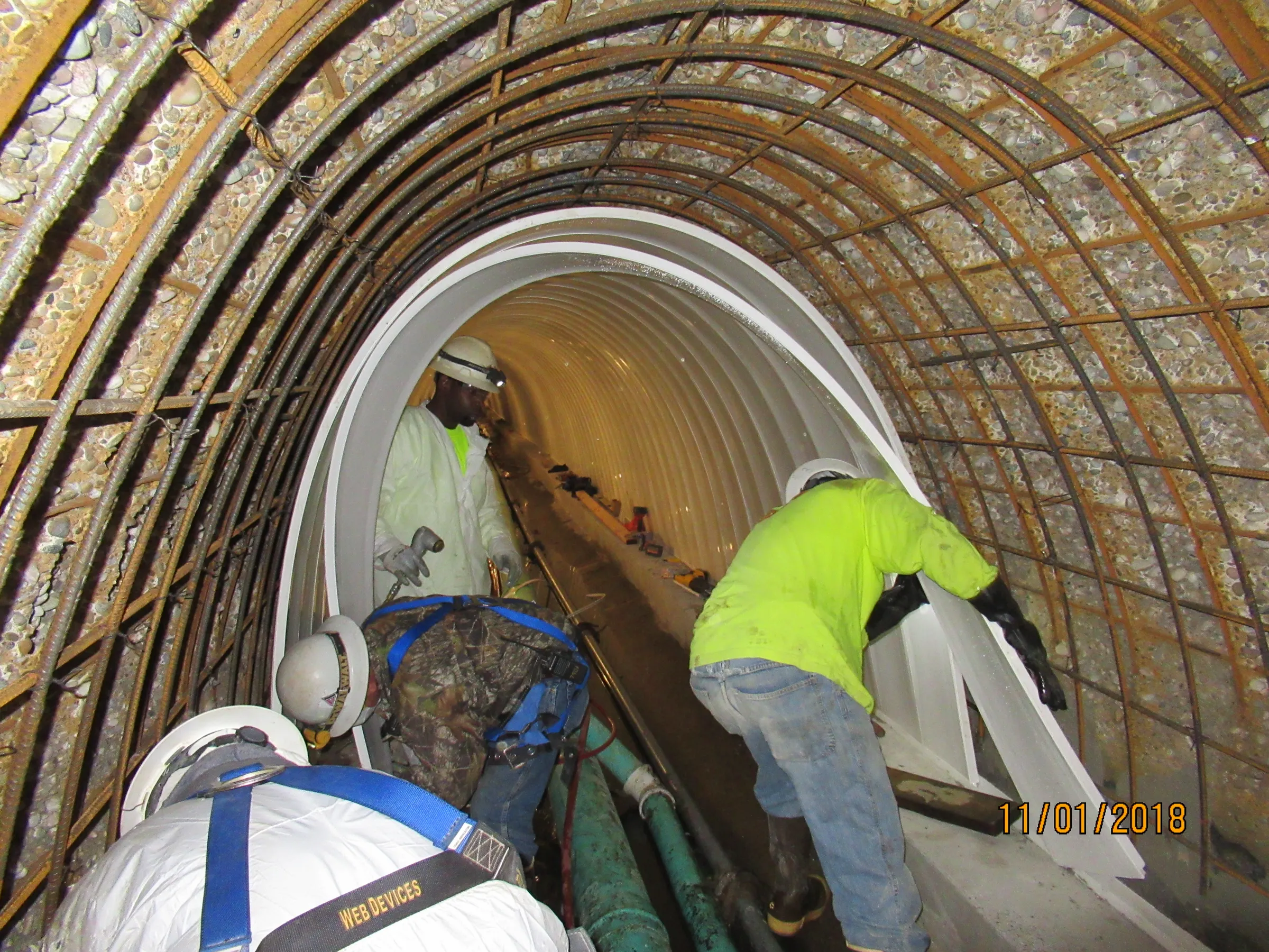 7' x 7' Semi Elliptical Sewer - Ohio River Interceptor (ORI) - Emergency Project – photo 4