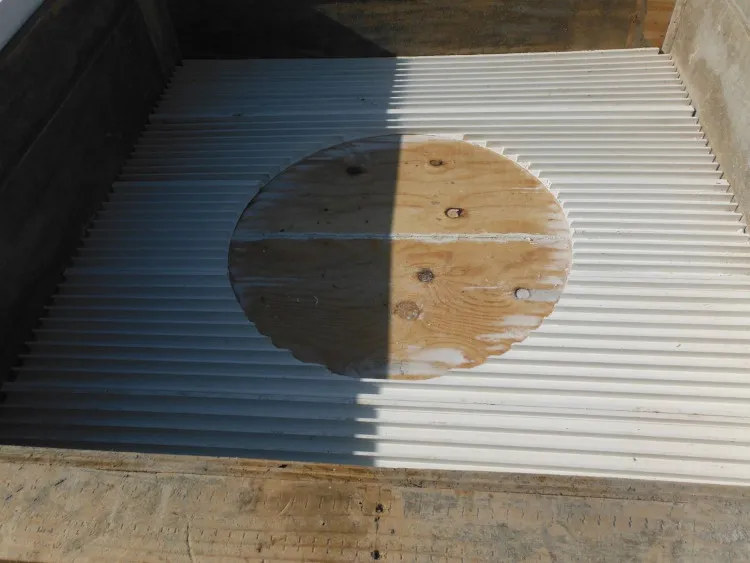 Cast on Site Manhole Lid for 48" Manhole | Danby, LLC.