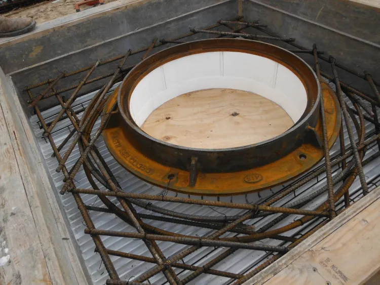 Cast on Site Manhole Lid for 48" Manhole | Danby, LLC.