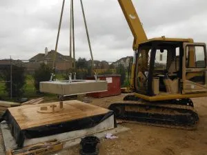 Cast on Site Manhole Lid for 48" Manhole | Danby, LLC.