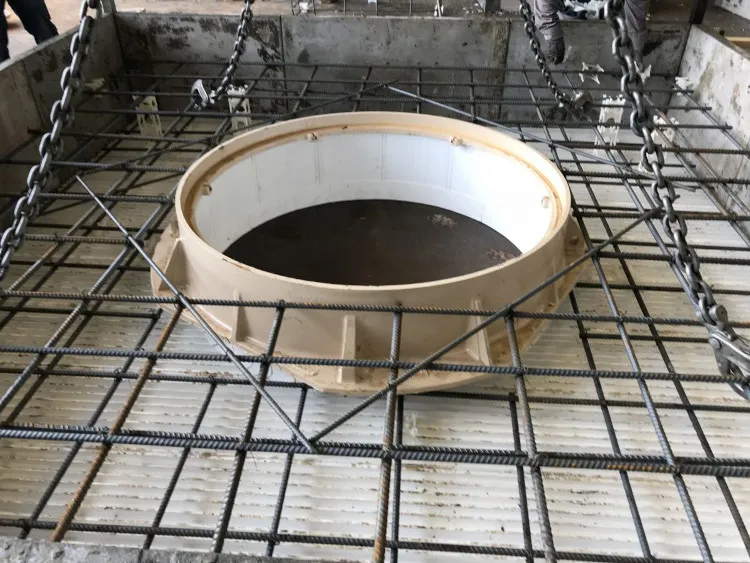Precast Manhole Lid for 72" Manhole Placed in Pavement | Danby, LLC.